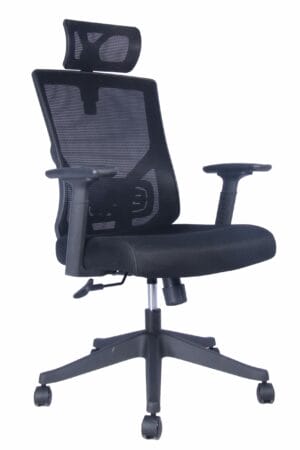 Bentley Ergonomic Mesh Back Chair-BLK
