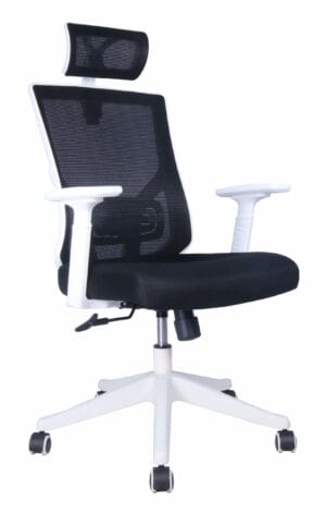 Bentley Ergonomic Mesh Back Chair-WH
