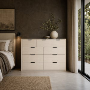 Caitlyn 9 Drawer Chest Of Drawers