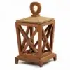 Functional Aesthetic Talenti Block Lantern for luxury outdoor lighting