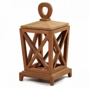 Functional Aesthetic Talenti Block Lantern for luxury outdoor lighting