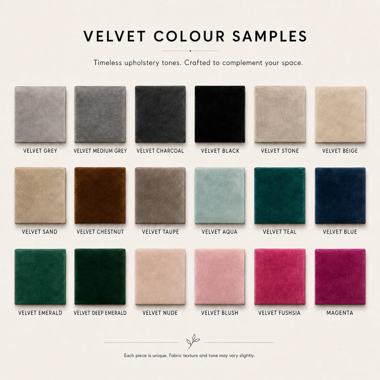 velvet colour swatch