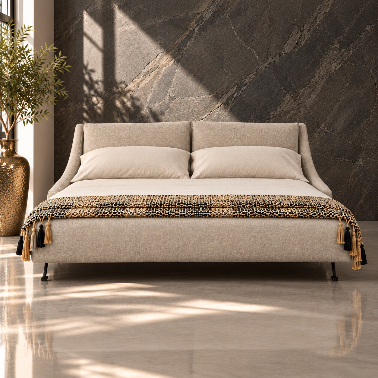 vita sleeper couch open view Vita Double Sleeper Couch – Open Sofa Bed in Arena