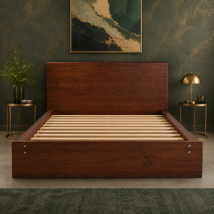 Isobella Box Bed with Headboard Queen