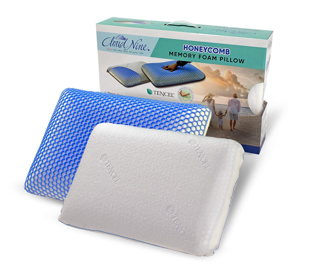 Cloud-Nine-Honey-Comb-Memory-Foam-Pillow2 Cloud-Nine-Honey-Comb-Memory-Foam