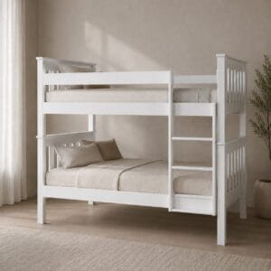 Troy 3 Quarter Bunk Bed | Top and Bottom 3 Quarter