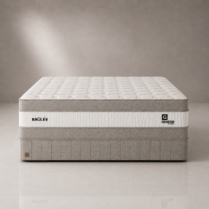 Genessi Brulee Bed Set – Pearl Collection mattress and base