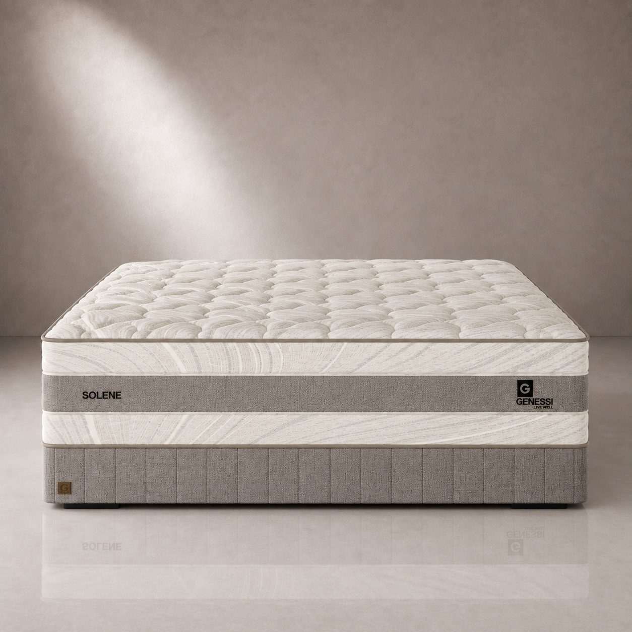 solene bed set front facing Genessi Solene