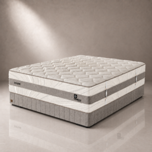 solene bed set side view